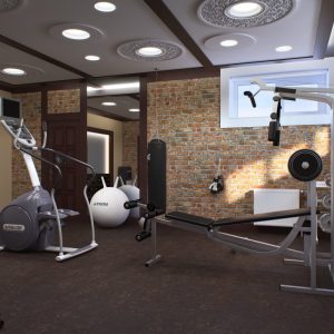 1 Gym Room Carpet - Unfurnished