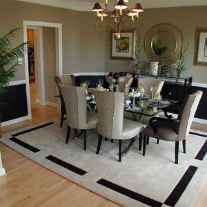 1 Dining Room Carpet -Furnished