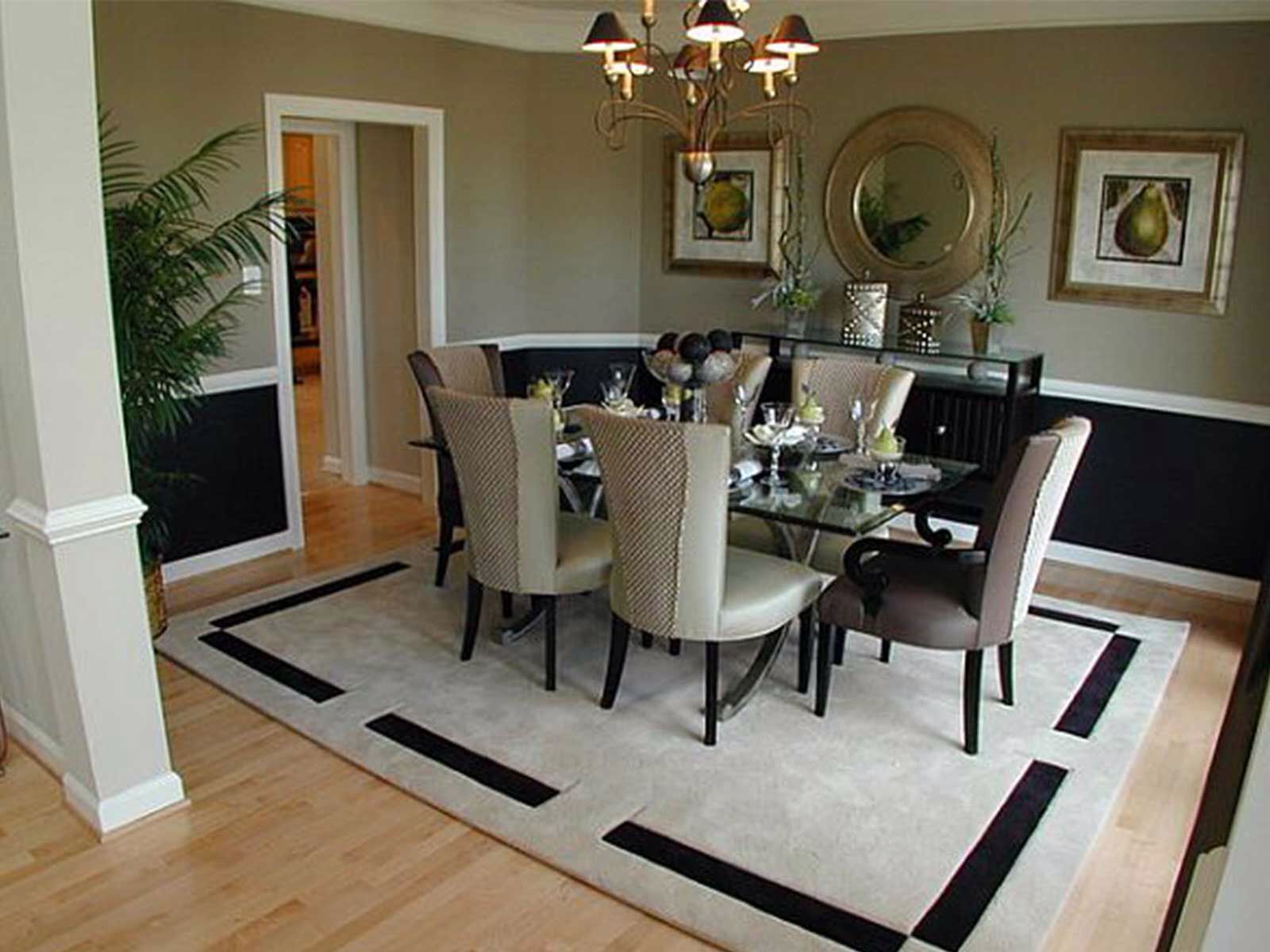 1 Dining Room Carpet Cleaning -Furnished