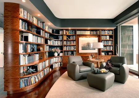 1 Library Room Carpet Cleaning – Furnished